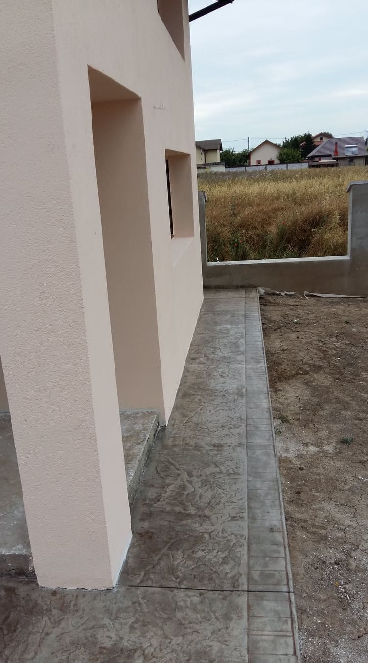 щампован бетон варна