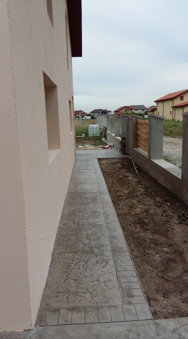 щампован бетон варна