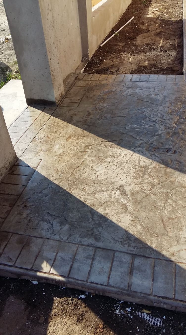 щампован бетон варна